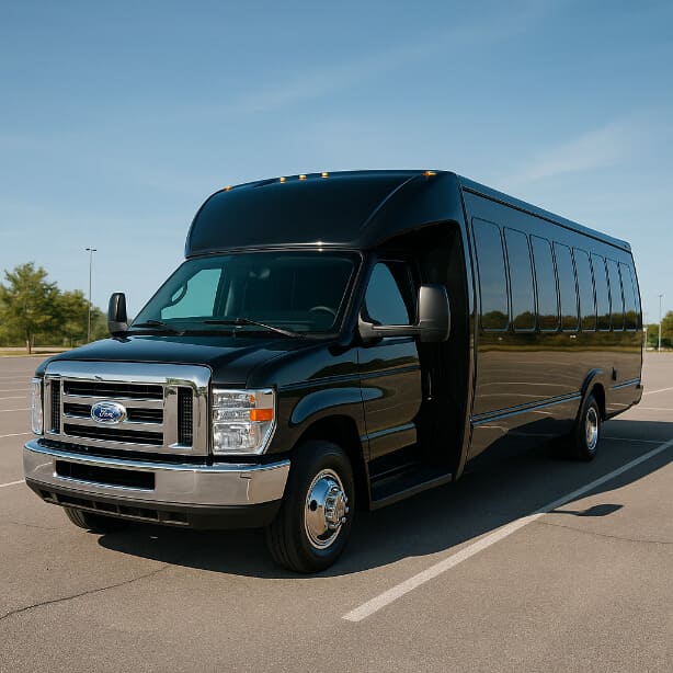 Bus Rental Company Columbus 18 Passenger Minibus