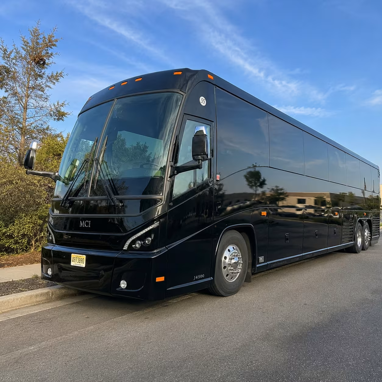 columbus long distance bus rentals