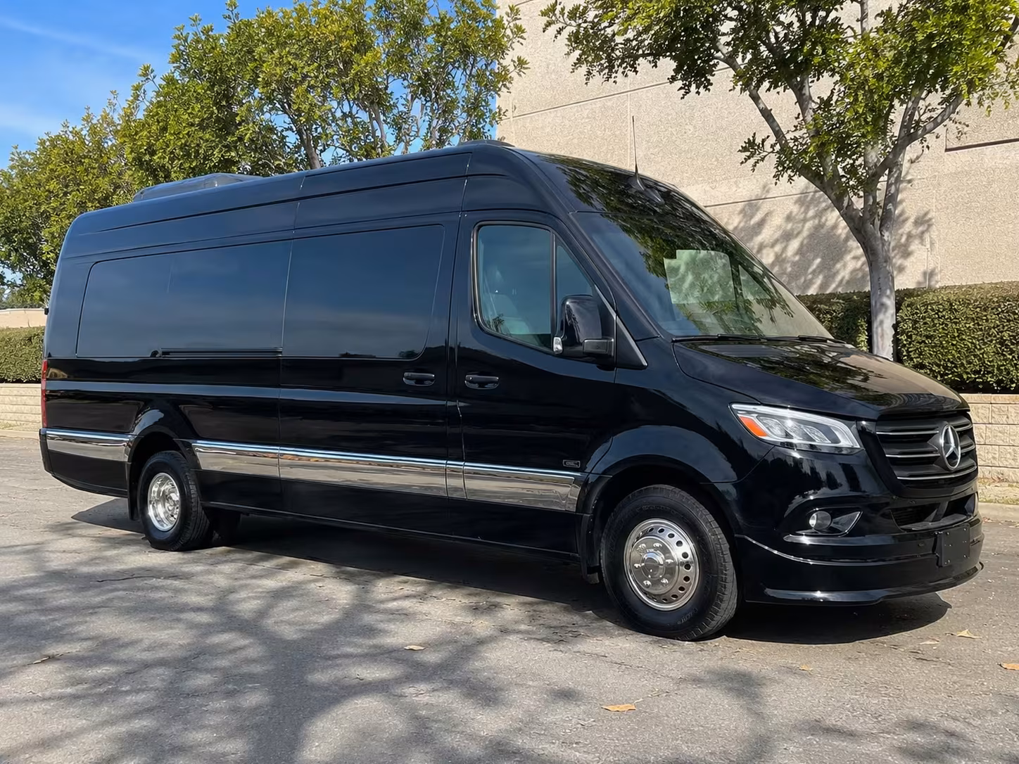sprinter van with driver